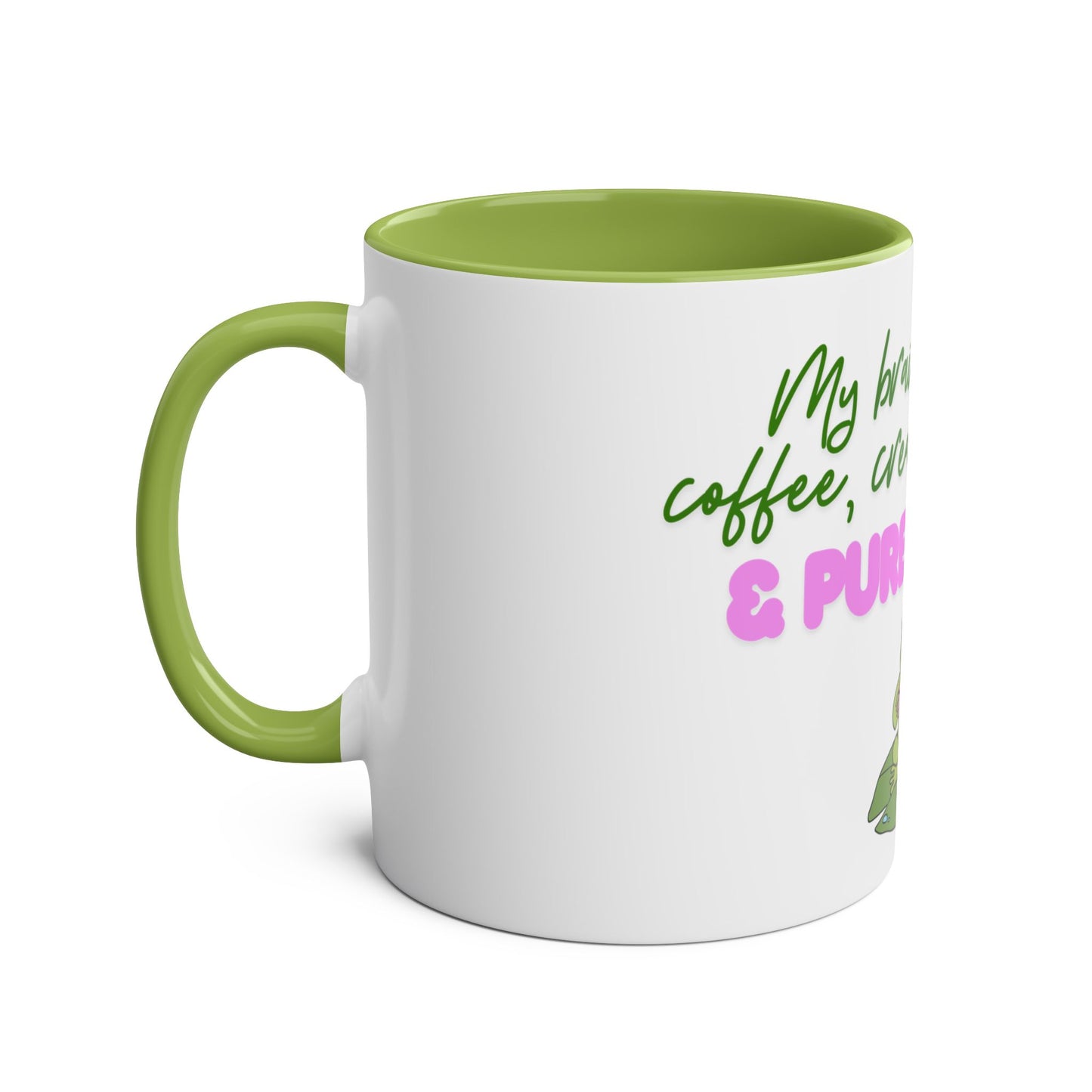 Pure Genius Mug – 11oz Two-Tone Ceramic Drinkware