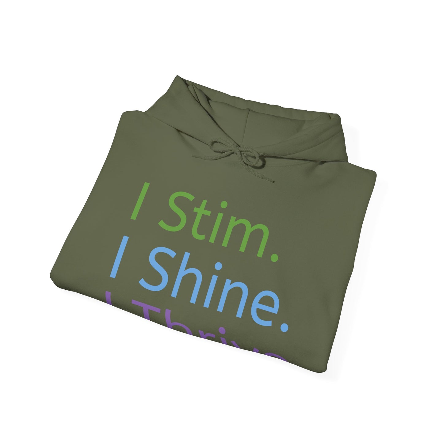 Empowerment Unisex Hoodie – Cosy Cotton Sweatshirt for Neurodivergent Joy