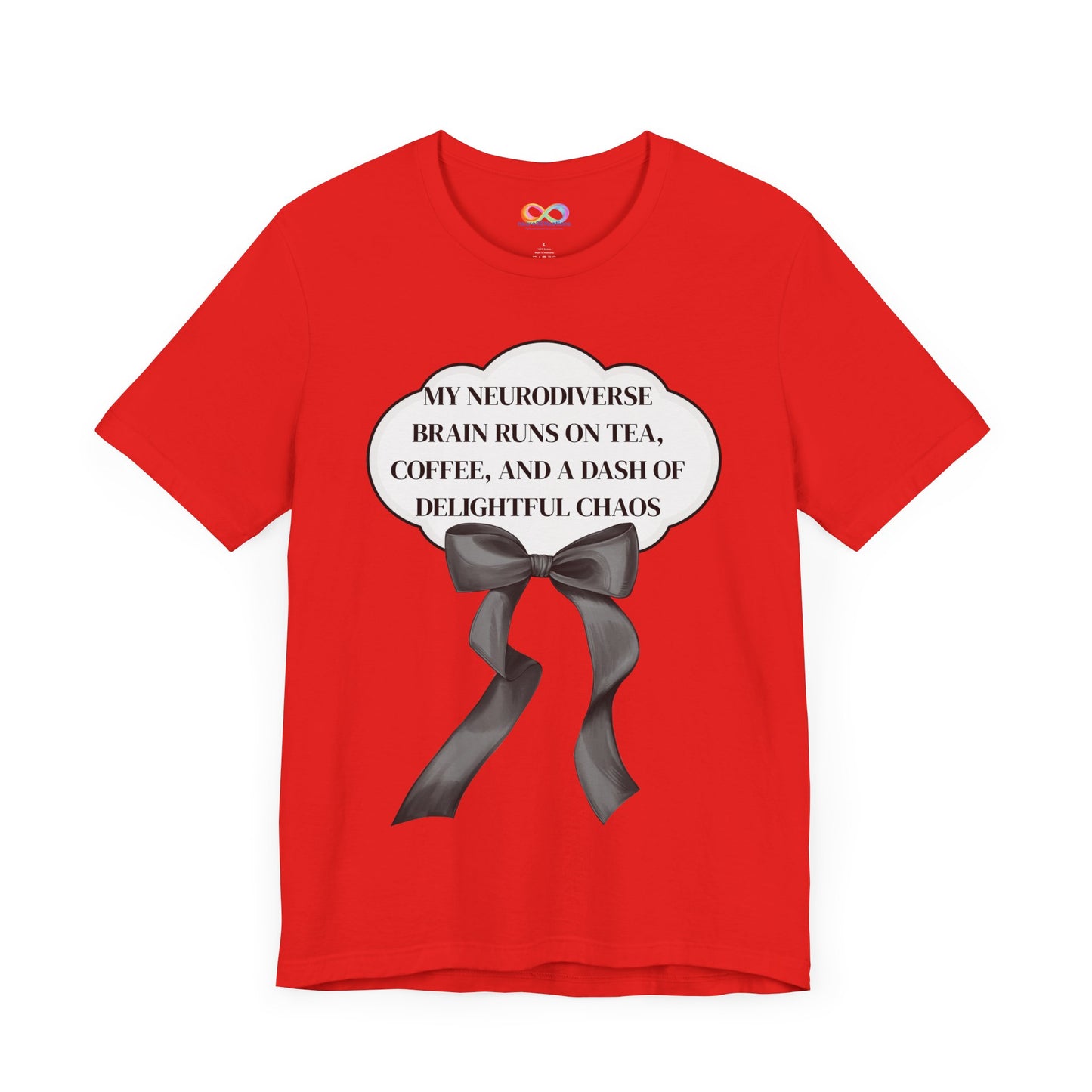 My Neurodiverse Brain Tee – Graphic Cotton Shirt for Creative Expression