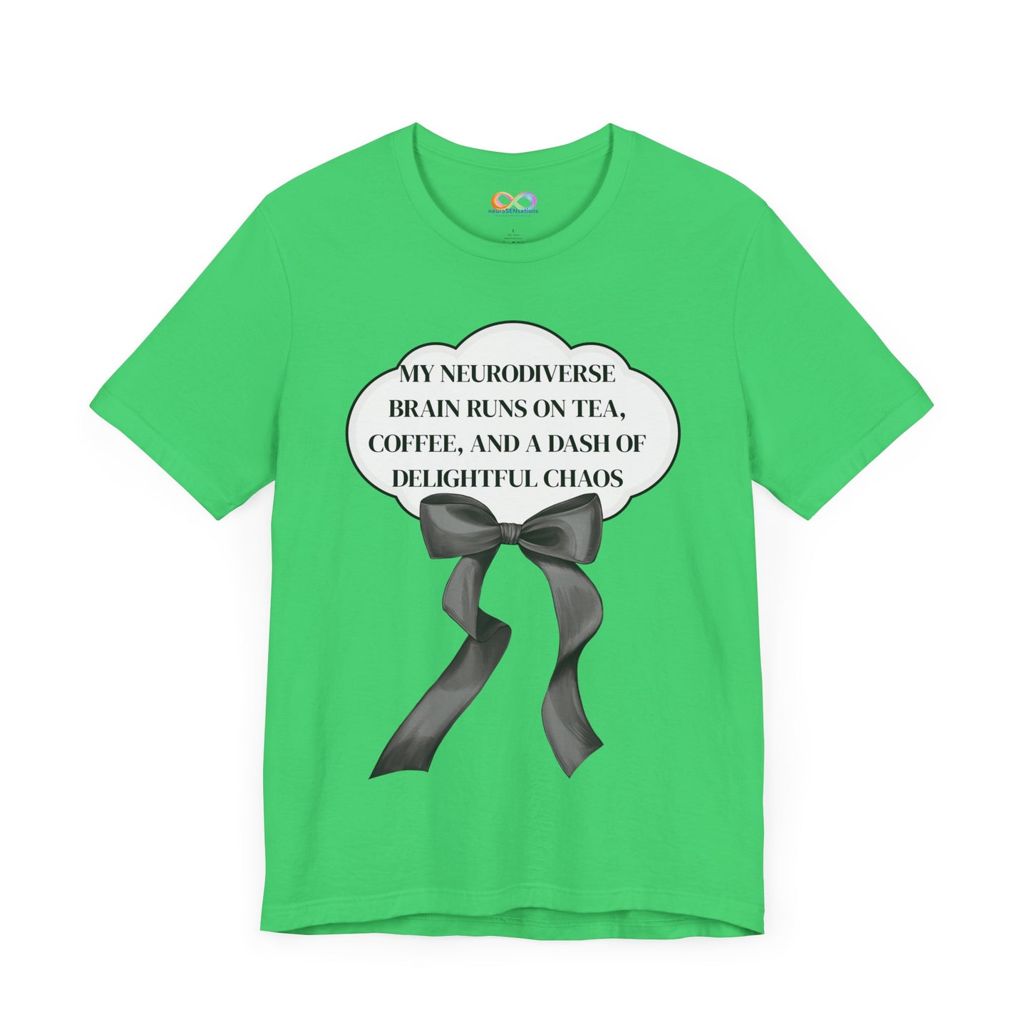My Neurodiverse Brain Tee – Graphic Cotton Shirt for Creative Expression