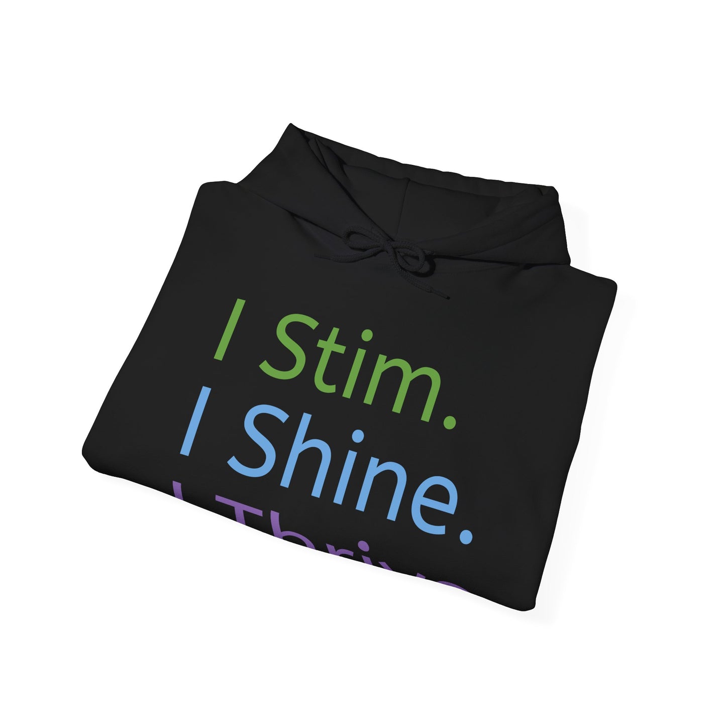 Empowerment Unisex Hoodie – Cosy Cotton Sweatshirt for Neurodivergent Joy