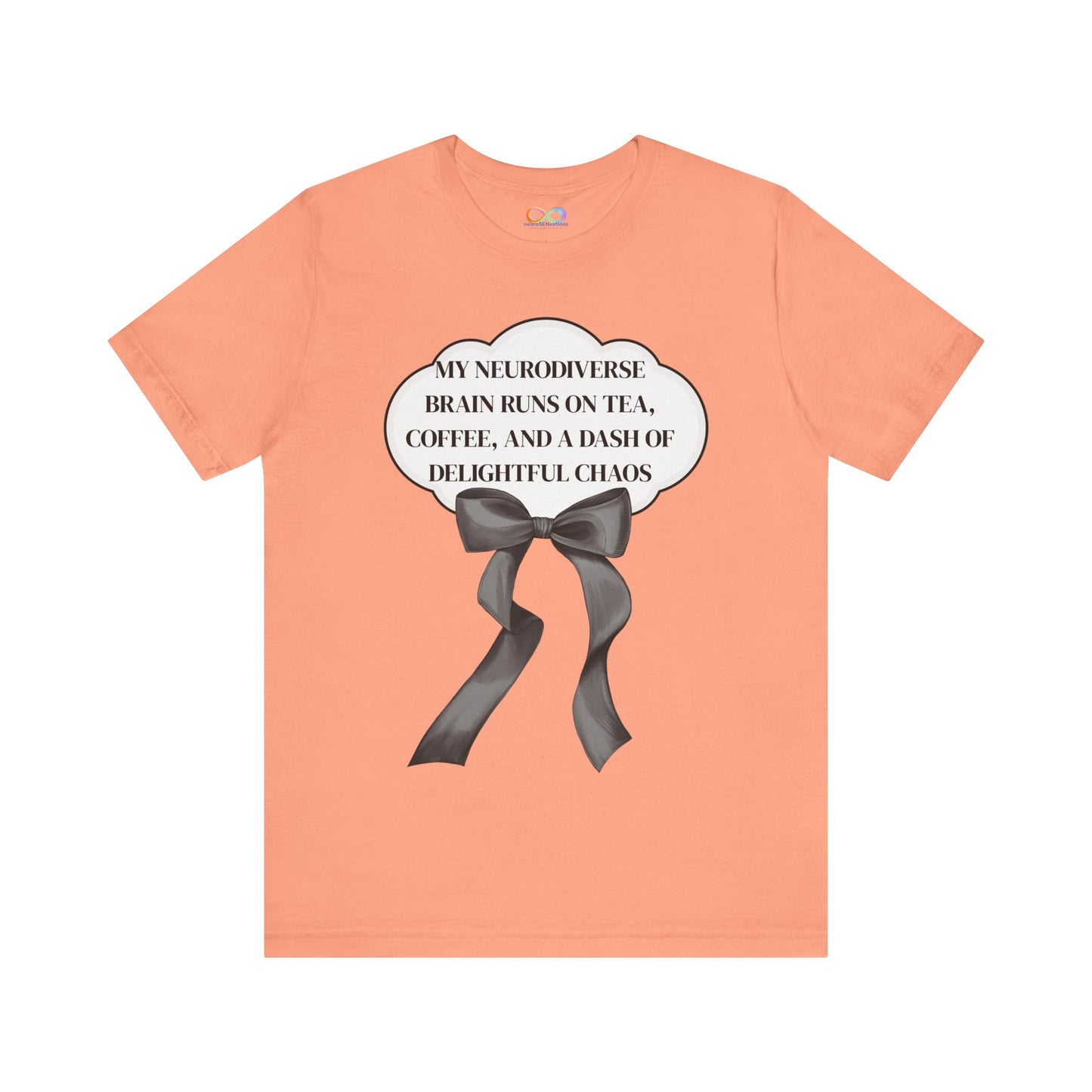 My Neurodiverse Brain Tee – Graphic Cotton Shirt for Creative Expression