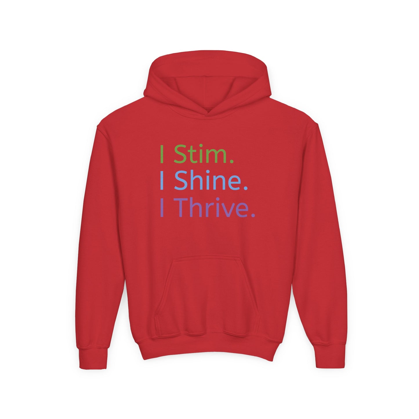 Empowerment Youth Hoodie – Cosy Cotton Sweatshirt for Neurodivergent Joy
