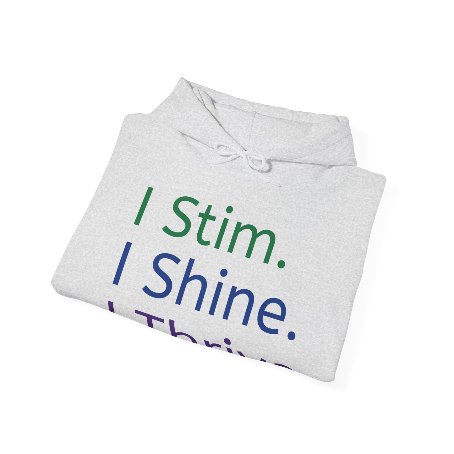 Empowerment Unisex Hoodie – Cosy Cotton Sweatshirt for Neurodivergent Joy