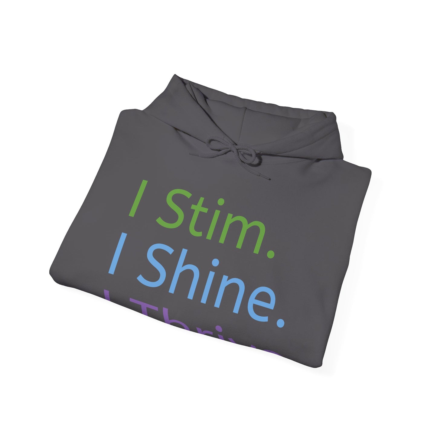 Empowerment Unisex Hoodie – Cosy Cotton Sweatshirt for Neurodivergent Joy