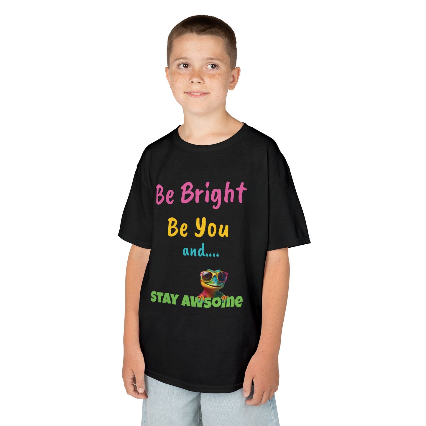 Be Bright Kids Tee – Colourful Cotton Shirt for Everyday Joy