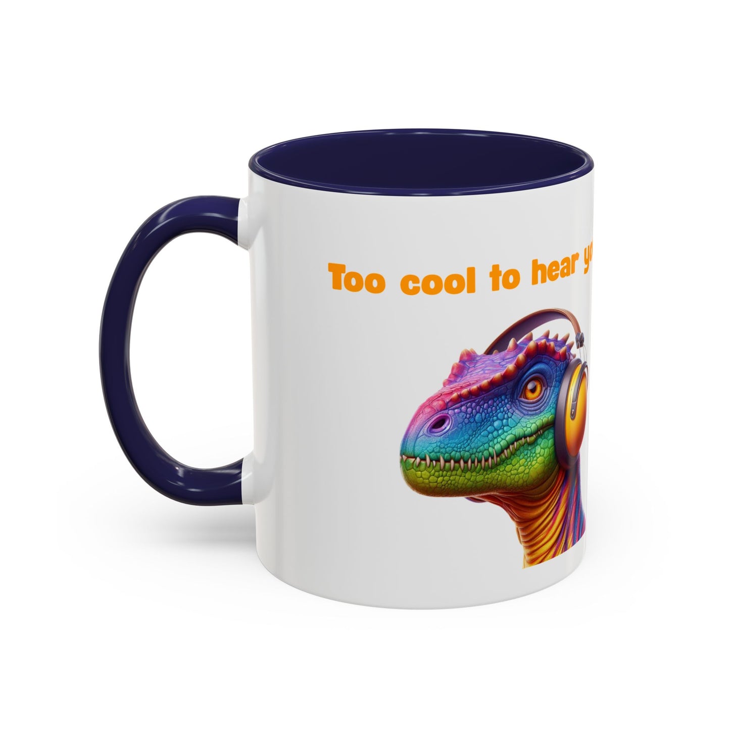 Dinosaur Ear Defender Mug – Colourful Ceramic Cup for Sensory Awareness