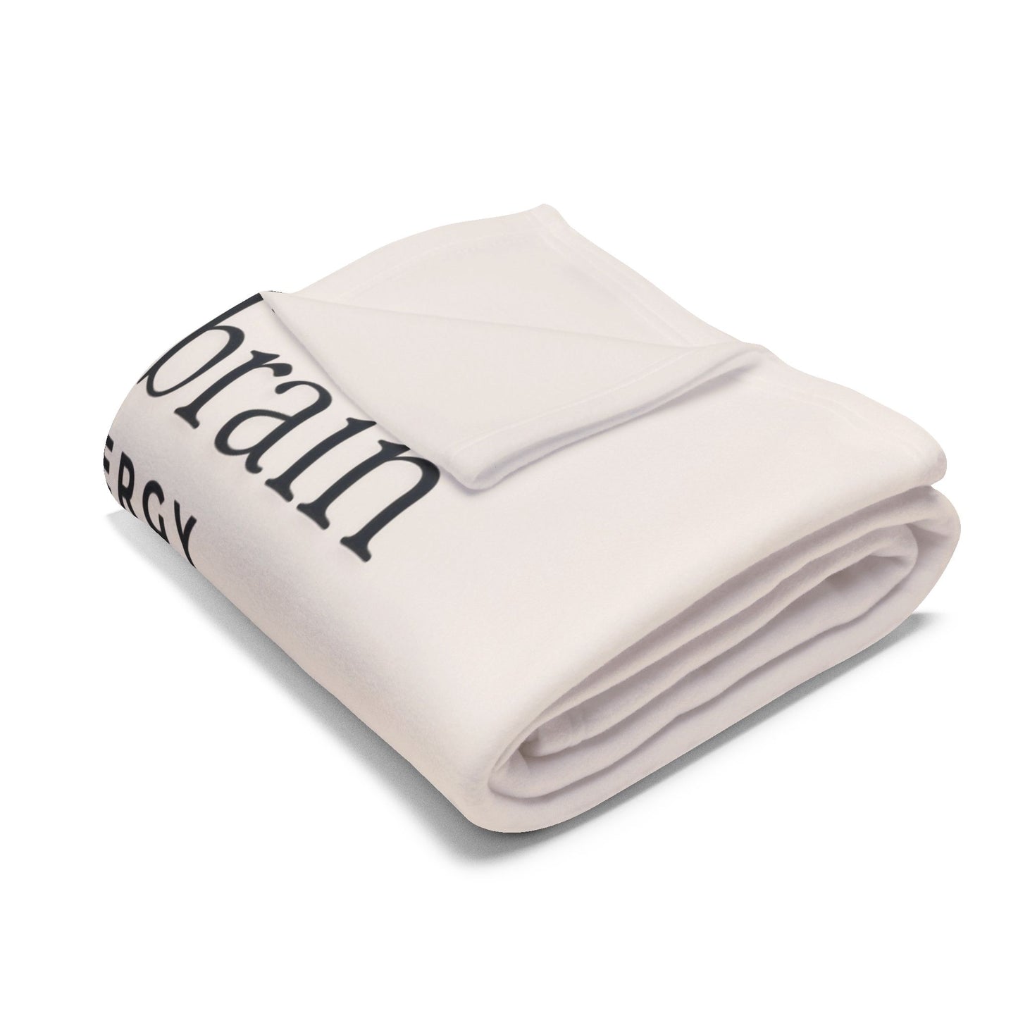Minimalist Energy Fleece Blanket – Cozy Polyester Throw for Neurodivergent Calm & Home Decor