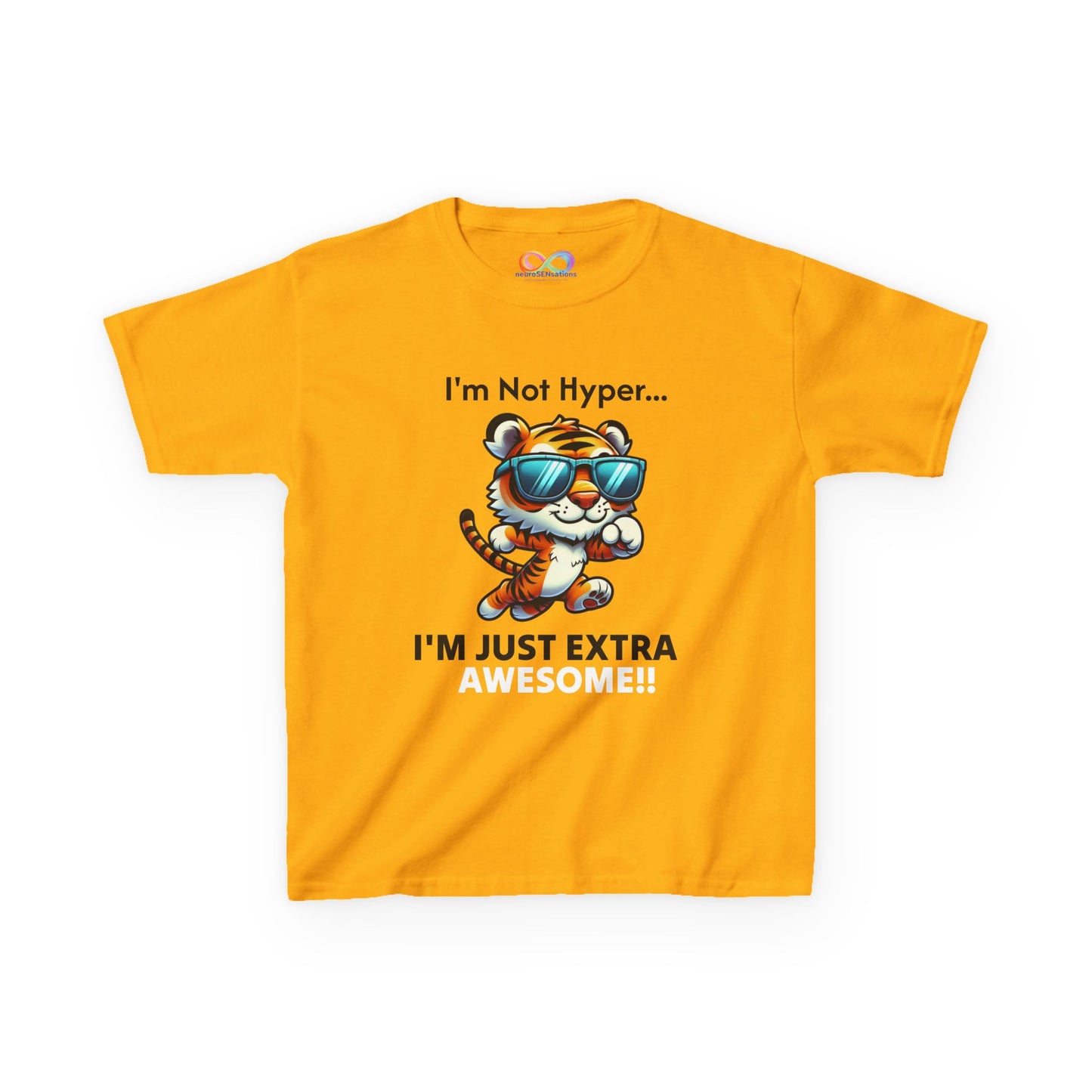 Boys Cotton Tee – Extra Awesome Energy Edition