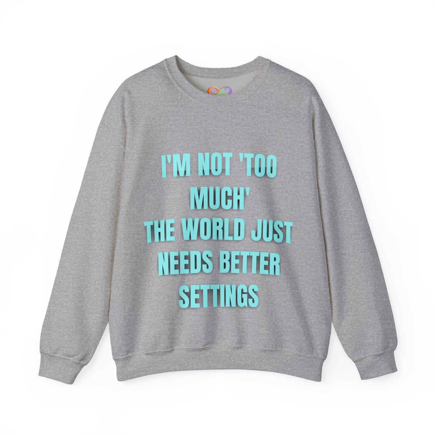 Better Settings Crewneck – Unisex Heavy Blend Sweatshirt