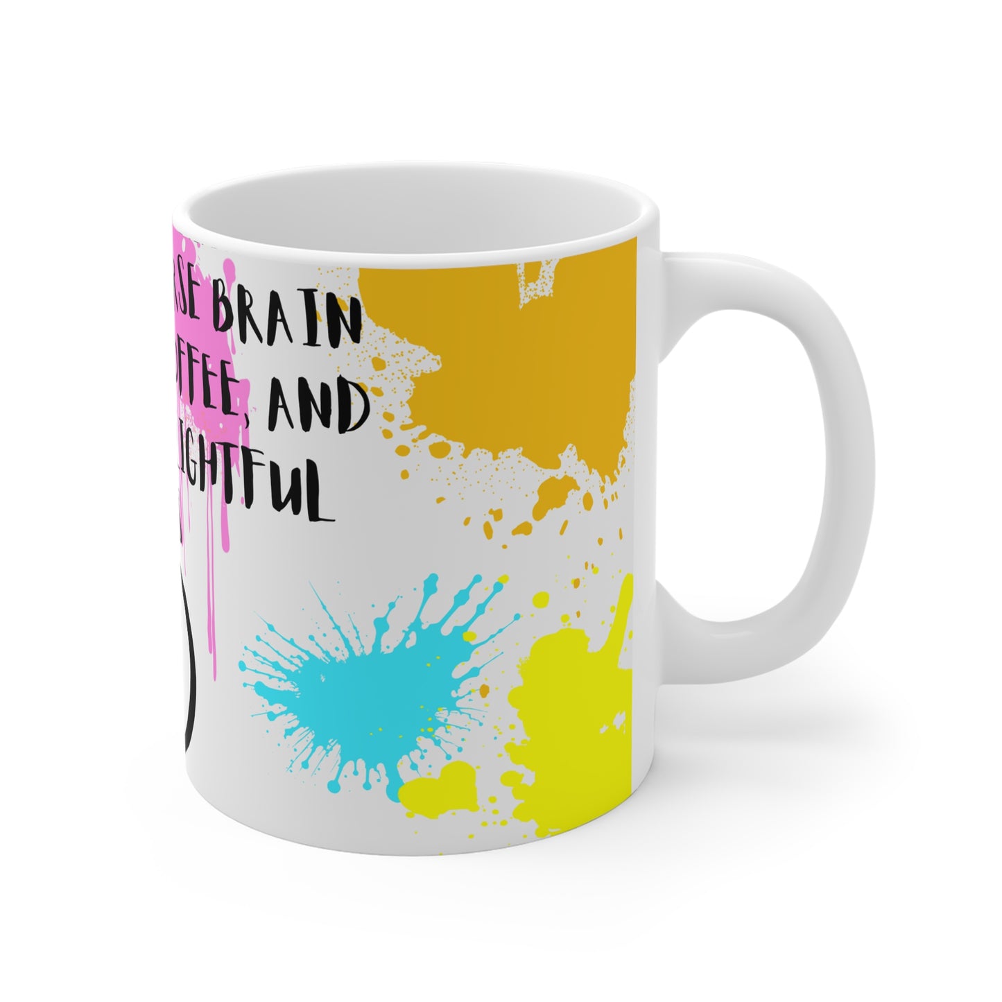 Neurodiverse Joy Mug – Tea, Coffee & Chaos Edition