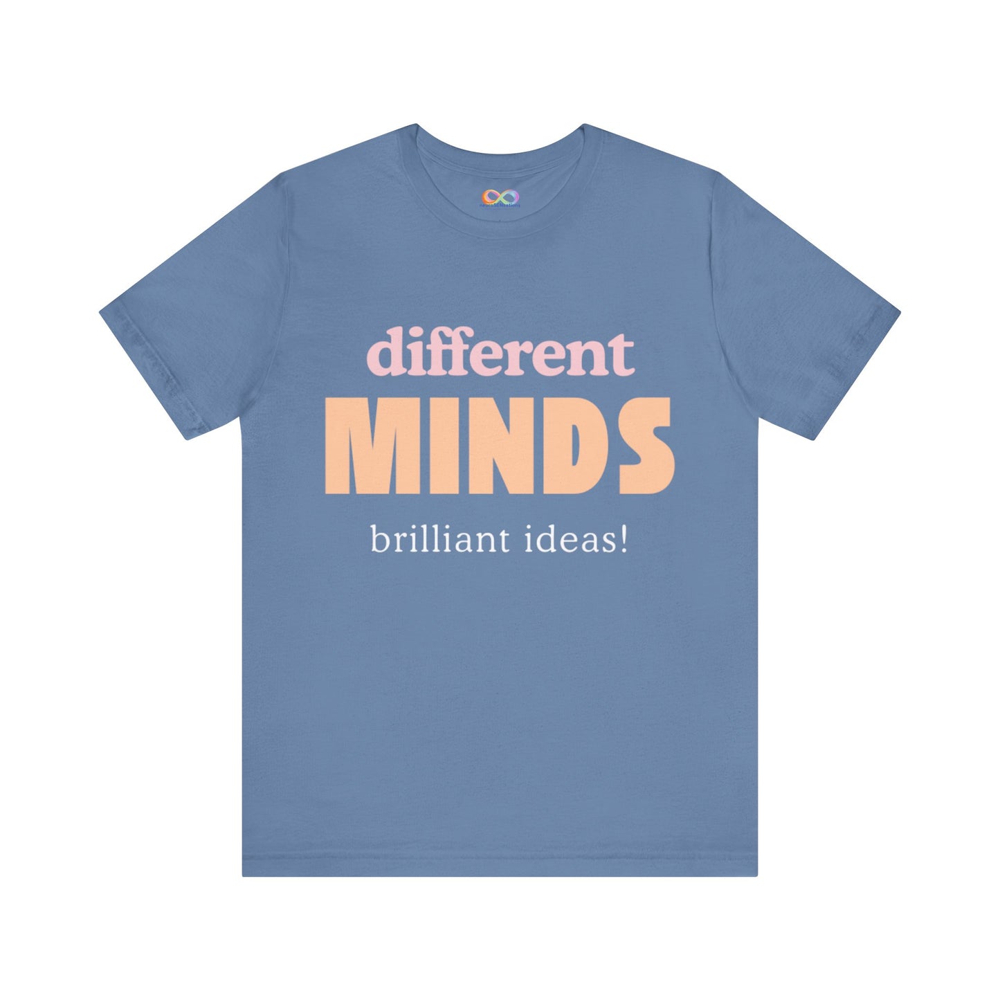 Different Minds- Brilliant Ideas Tee: Unisex Jersey Short Sleeve Shirt