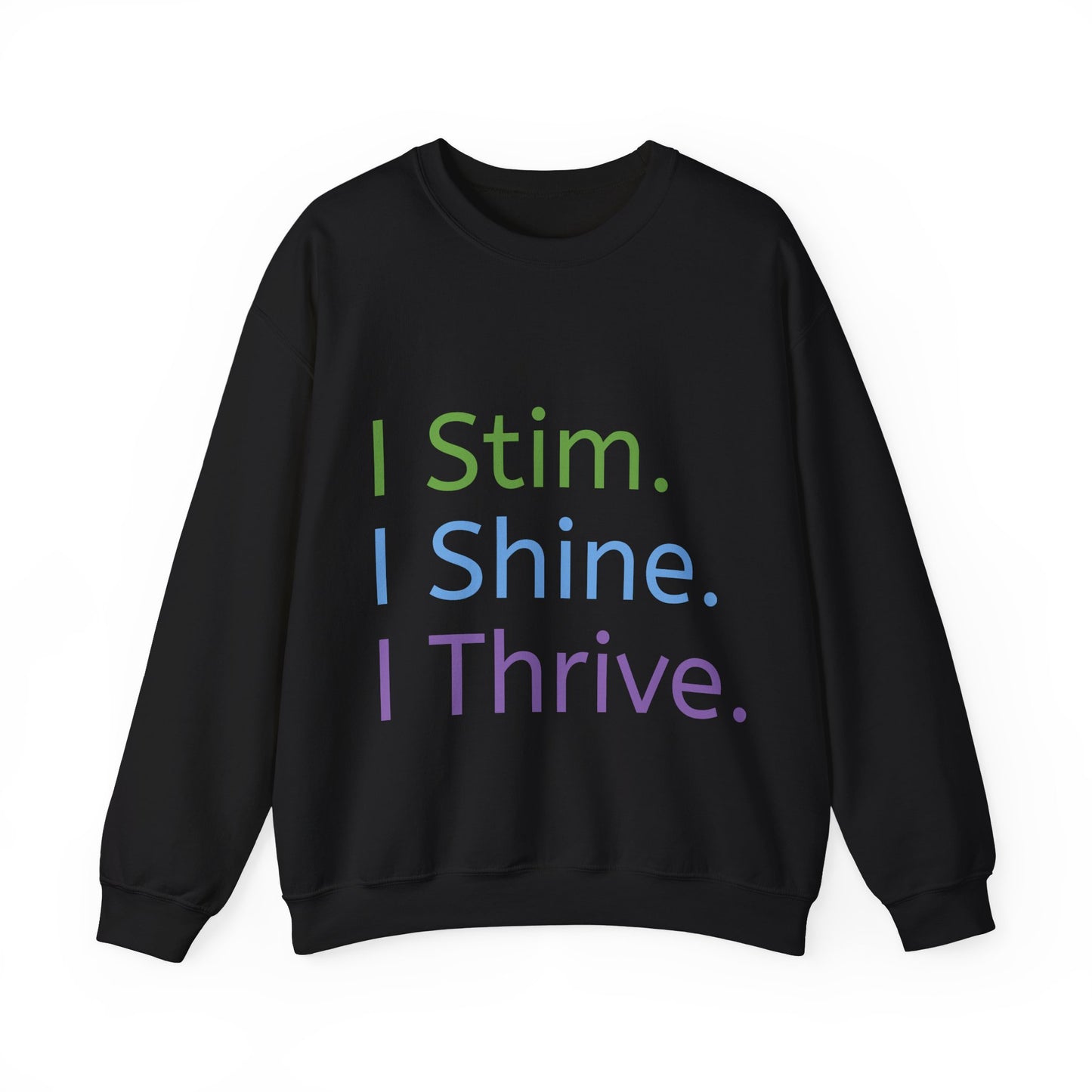 Empowerment Unisex Crewneck – Cosy Cotton Sweatshirt for Neurodivergent Joy
