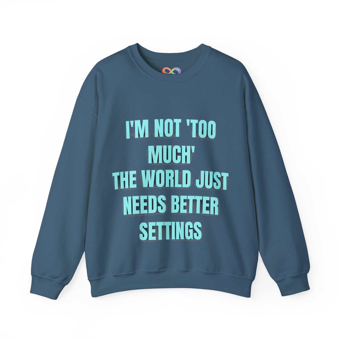 Better Settings Crewneck – Unisex Heavy Blend Sweatshirt
