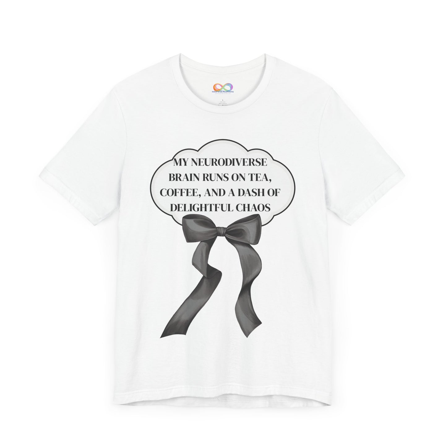 My Neurodiverse Brain Tee – Graphic Cotton Shirt for Creative Expression