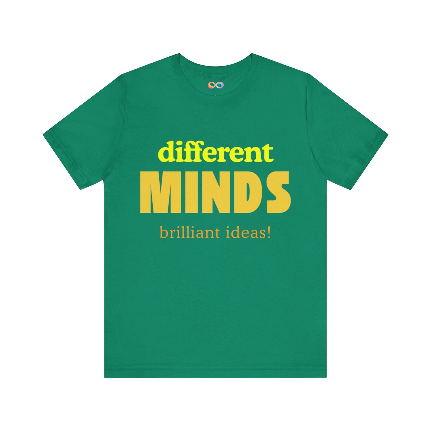 Different Minds- Brilliant Ideas Tee: Unisex Jersey Short Sleeve Shirt