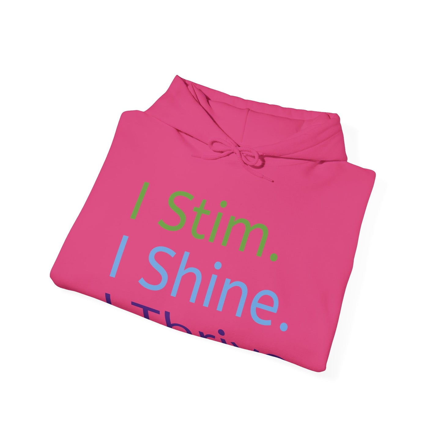 Empowerment Unisex Hoodie – Cosy Cotton Sweatshirt for Neurodivergent Joy