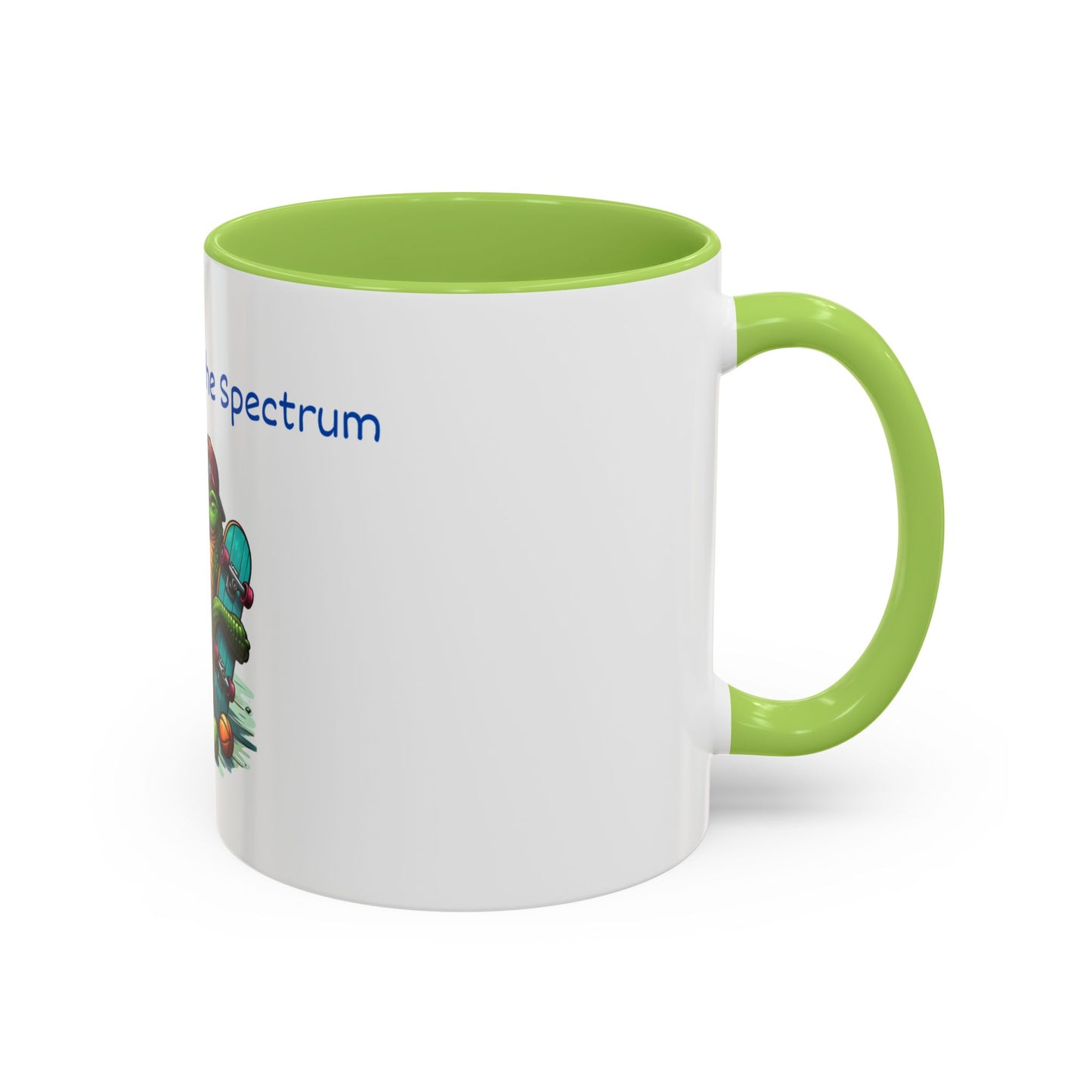 Accent Coffee Mug – Colourful Ceramic Mug Celebrating Neurodivergent Joy
