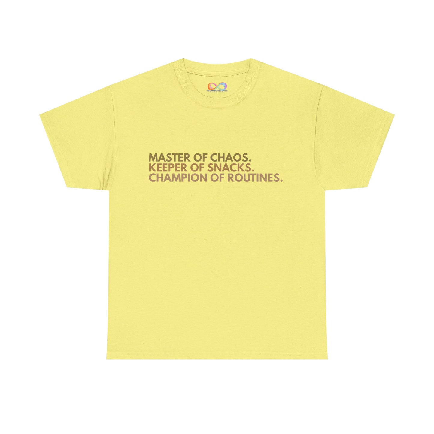 Master of Chaos Tee – Unisex Cotton Statement Shirt