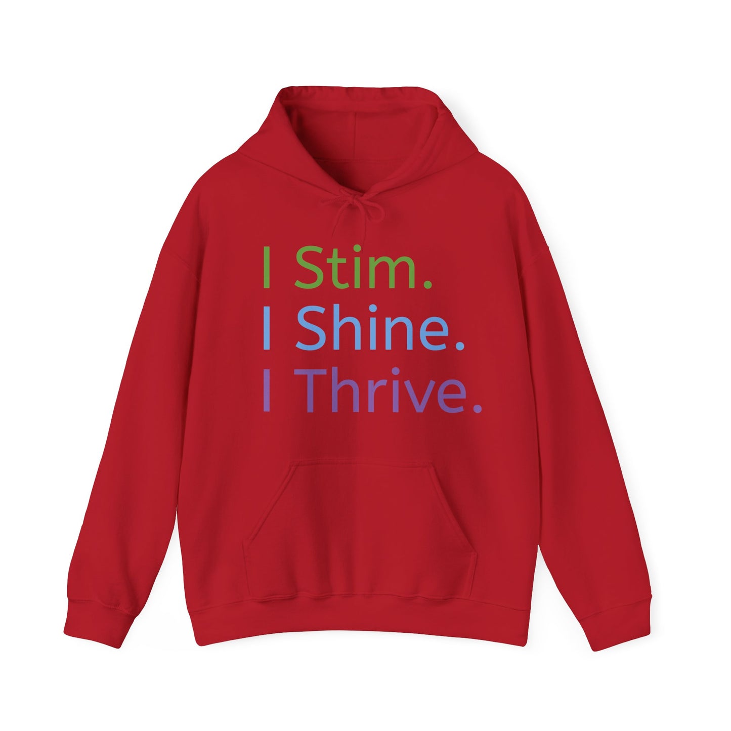 Empowerment Unisex Hoodie – Cosy Cotton Sweatshirt for Neurodivergent Joy