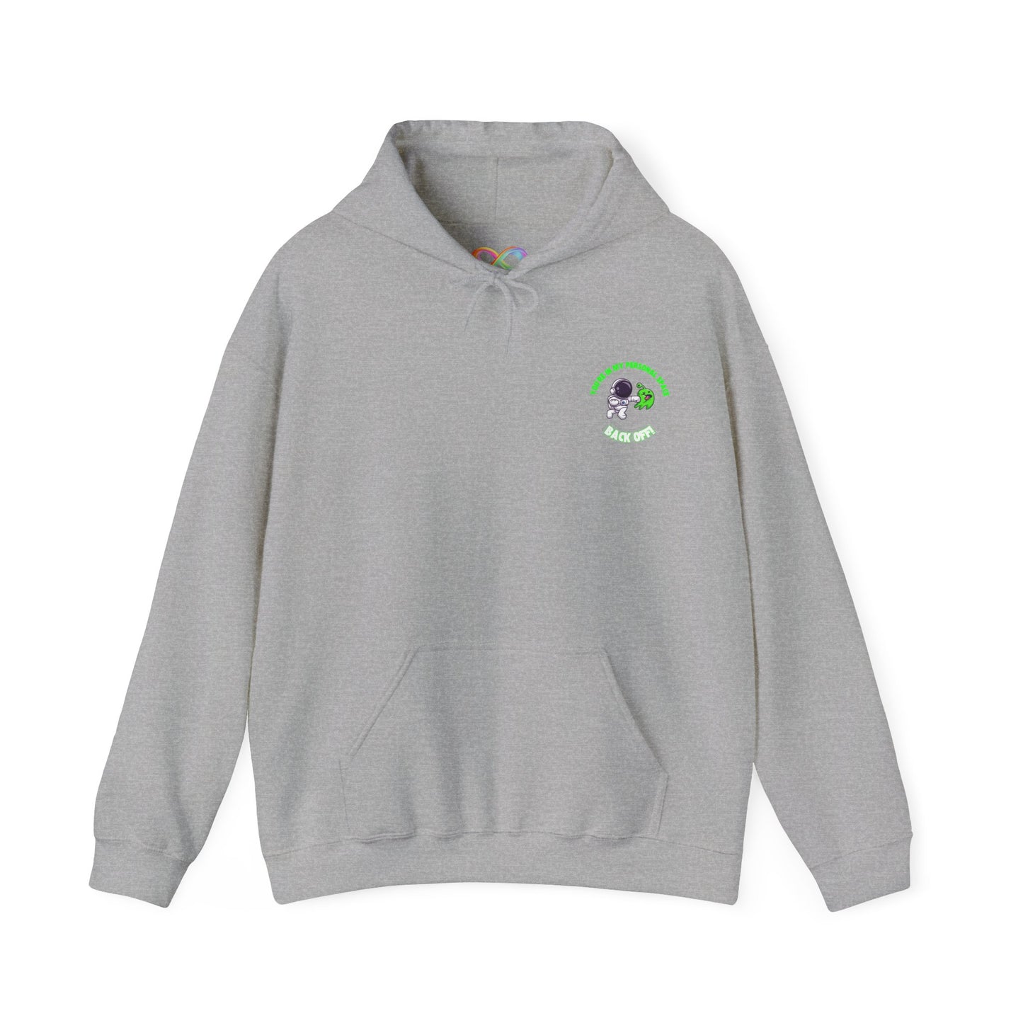 Cosy Unisex Hooded Sweatshirt - You're In my Personal Space