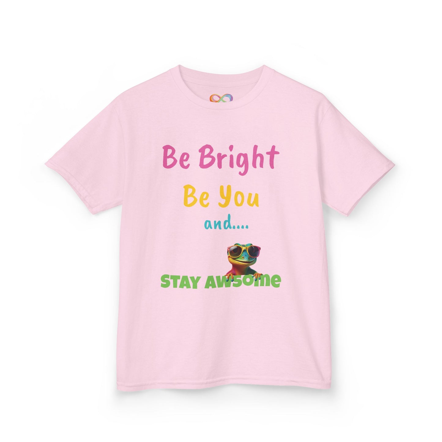 Be Bright Kids Tee – Colourful Cotton Shirt for Everyday Joy