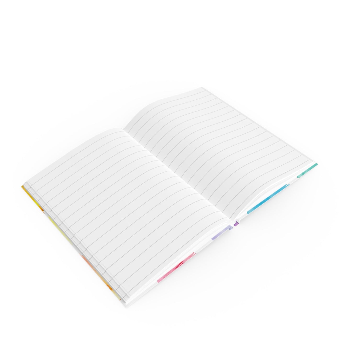 Colourful Watercolour Journal for Self-Reflection, A Safe Space for My Thoughts