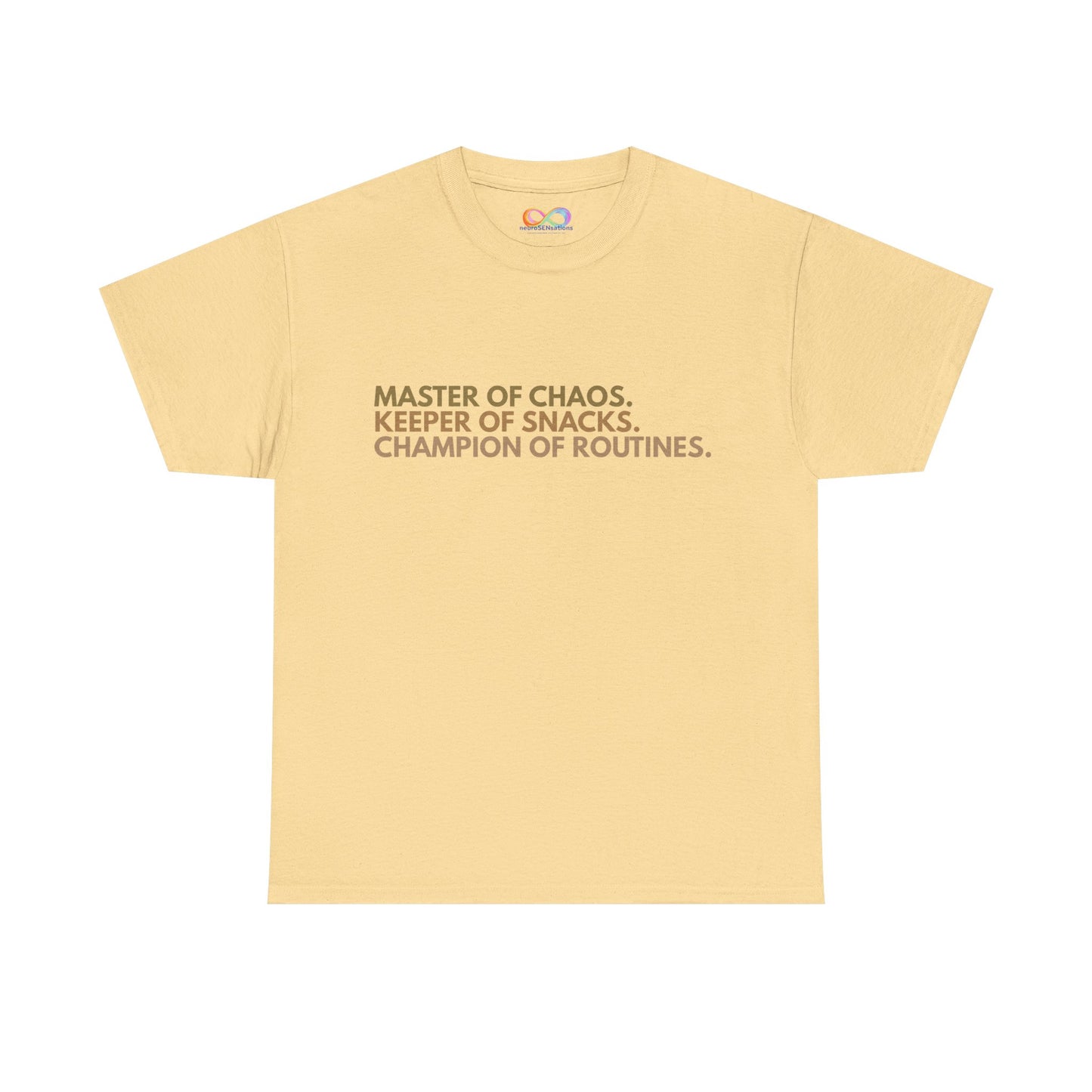 Master of Chaos Tee – Unisex Cotton Statement Shirt