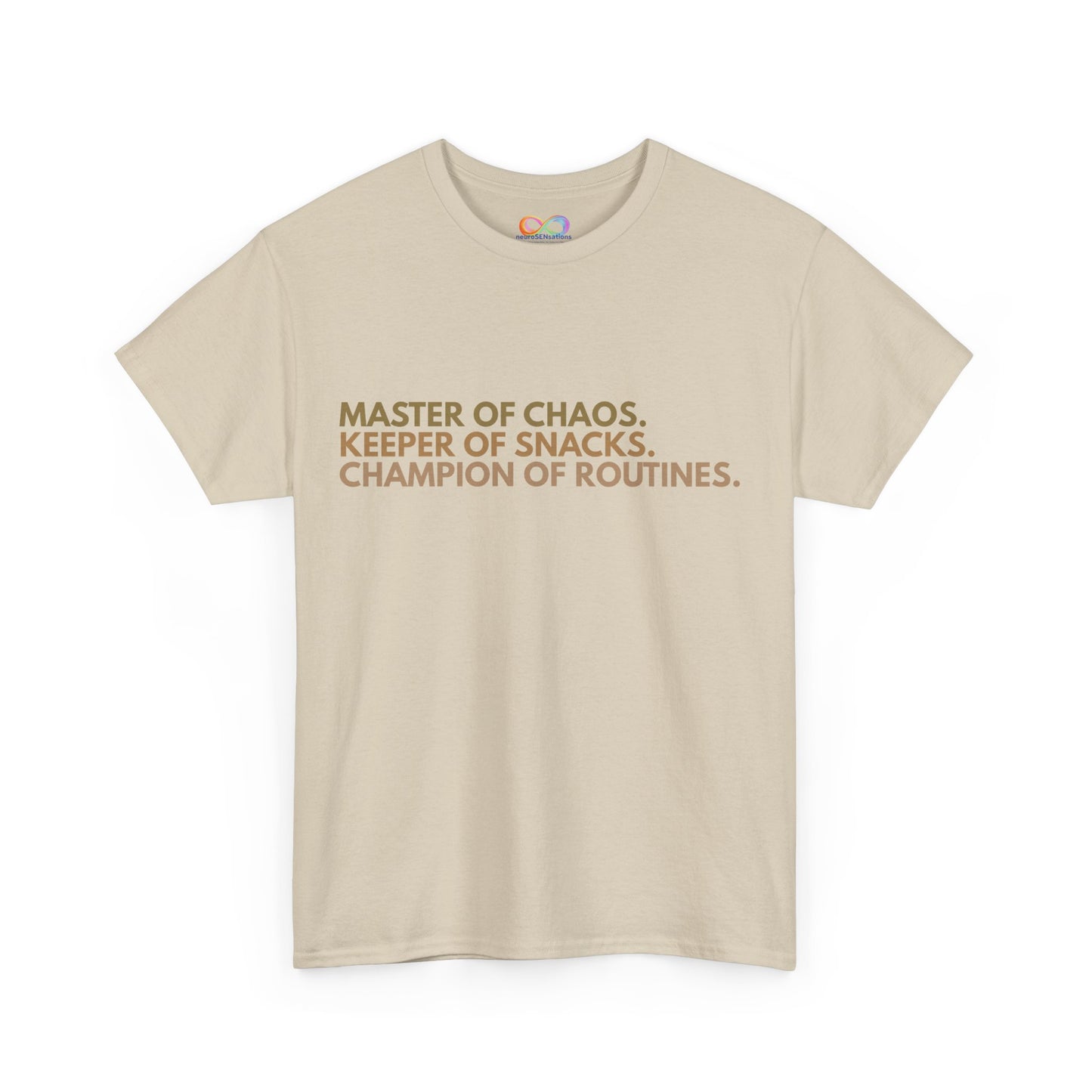 Master of Chaos Tee – Unisex Cotton Statement Shirt