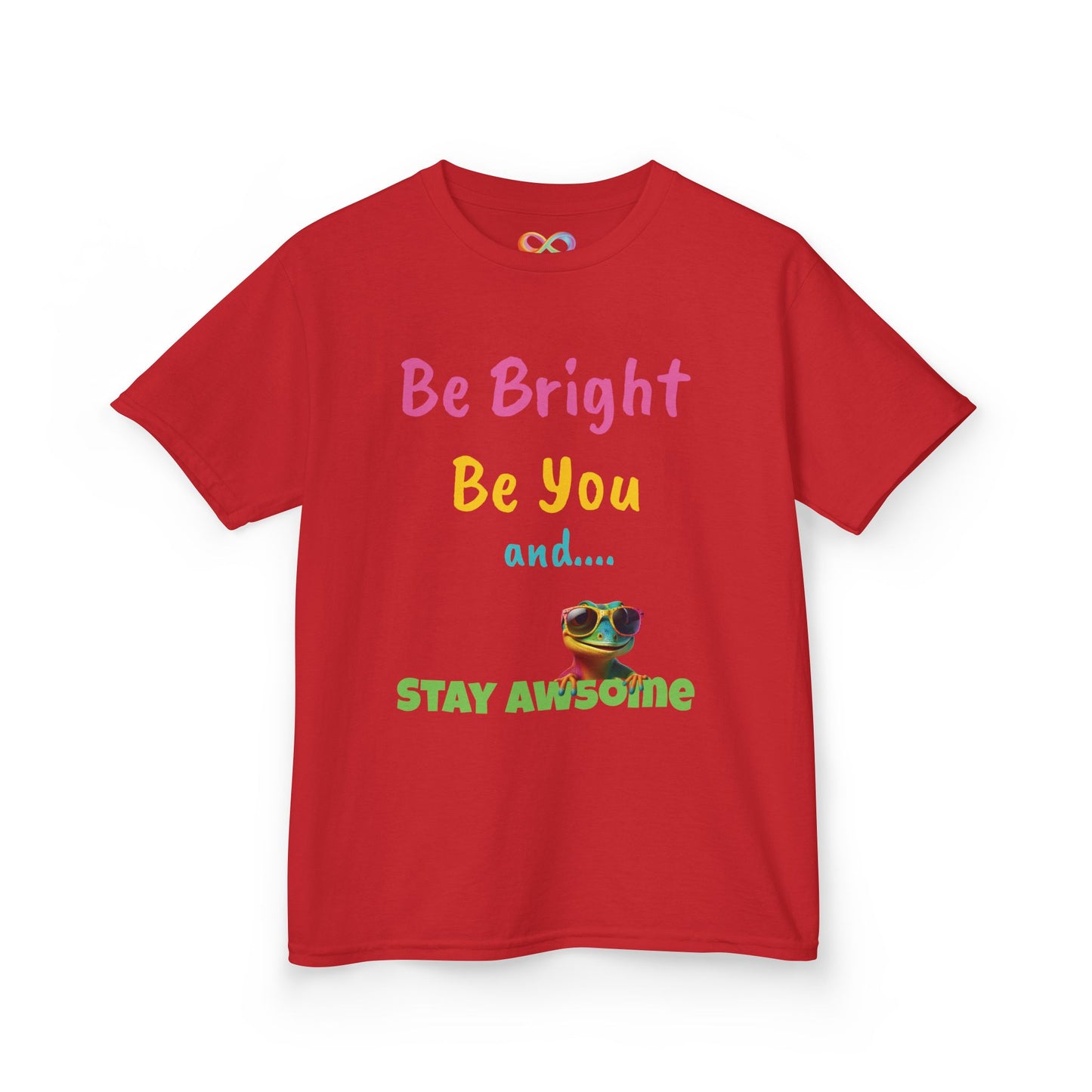 Be Bright Kids Tee – Colourful Cotton Shirt for Everyday Joy