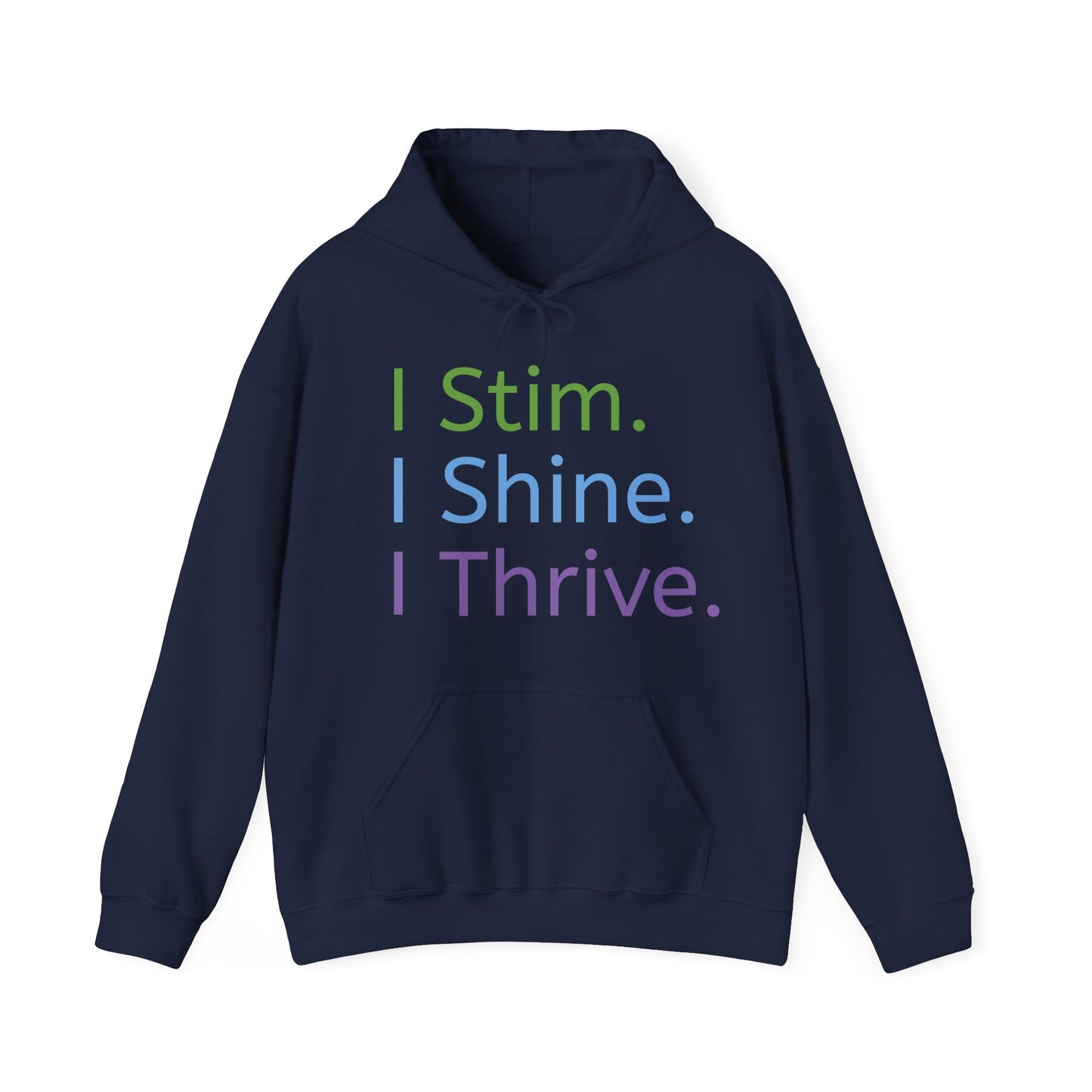 Empowerment Unisex Hoodie – Cosy Cotton Sweatshirt for Neurodivergent Joy