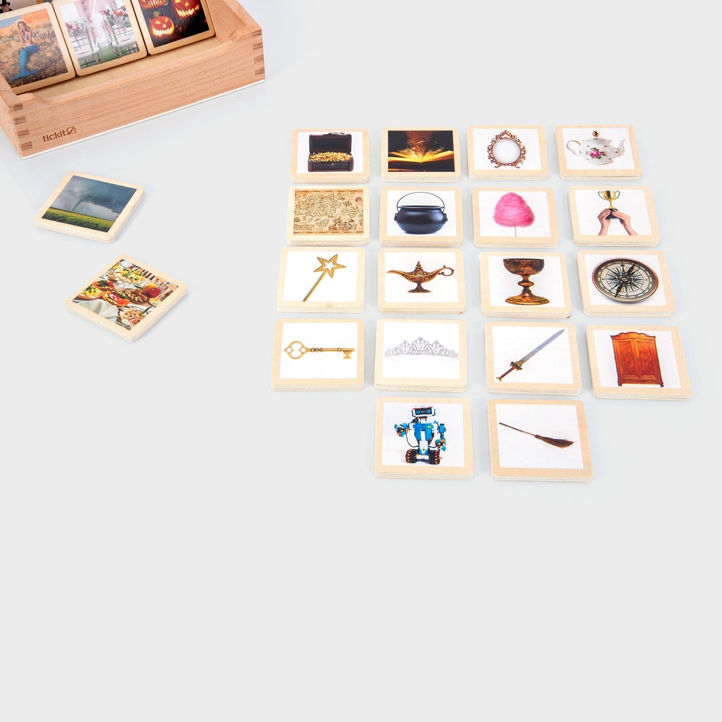 Wooden Story Tiles