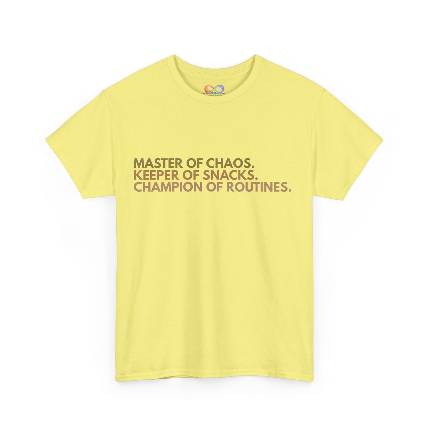 Master of Chaos Tee – Unisex Cotton Statement Shirt