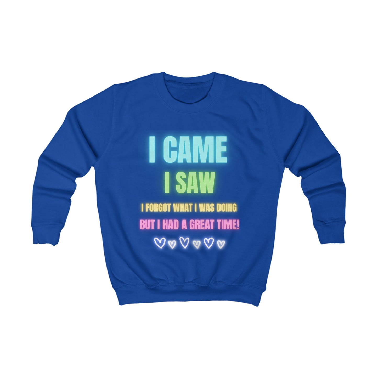 Fun Kids Sweatshirt – Joyful Explorer Edition