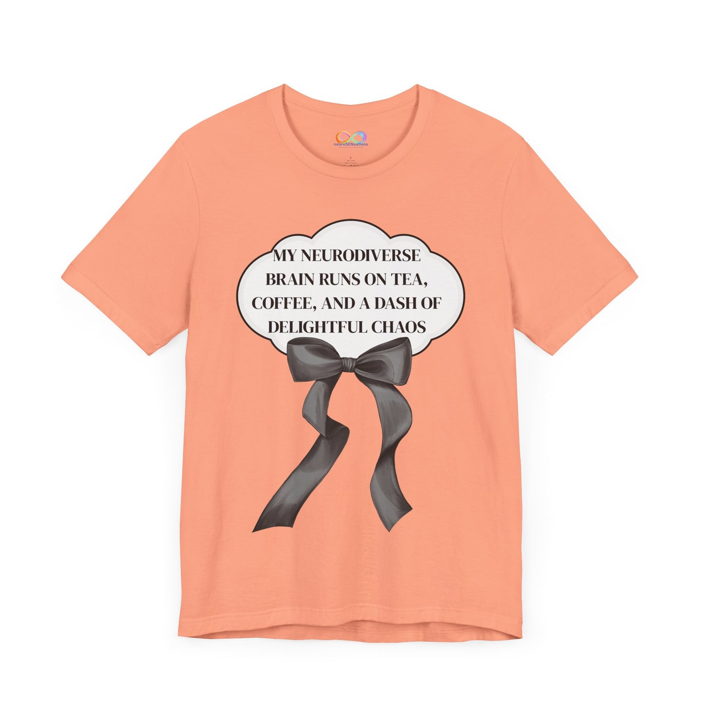 My Neurodiverse Brain Tee – Graphic Cotton Shirt for Creative Expression