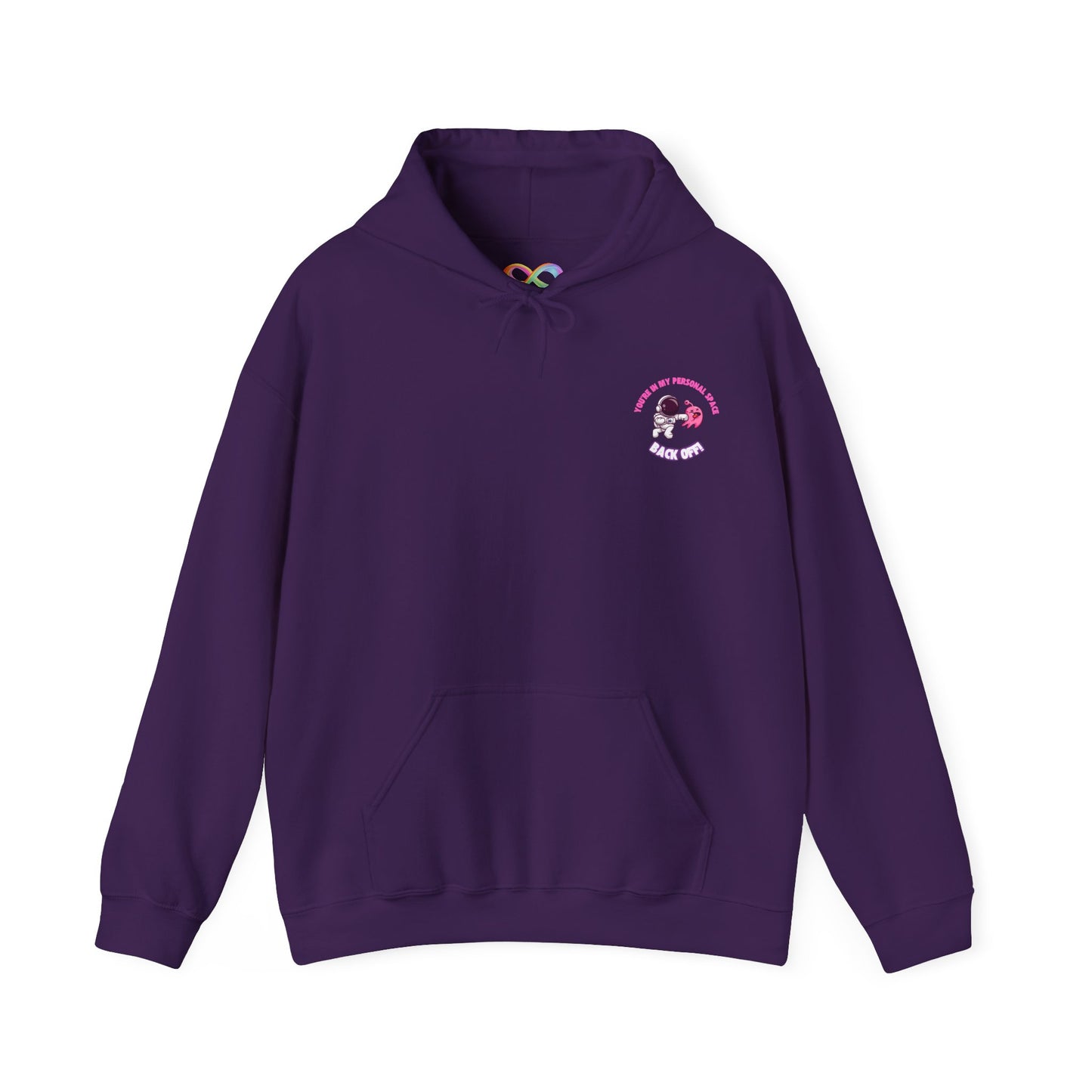 Cosy Unisex Hooded Sweatshirt- You're In My Space