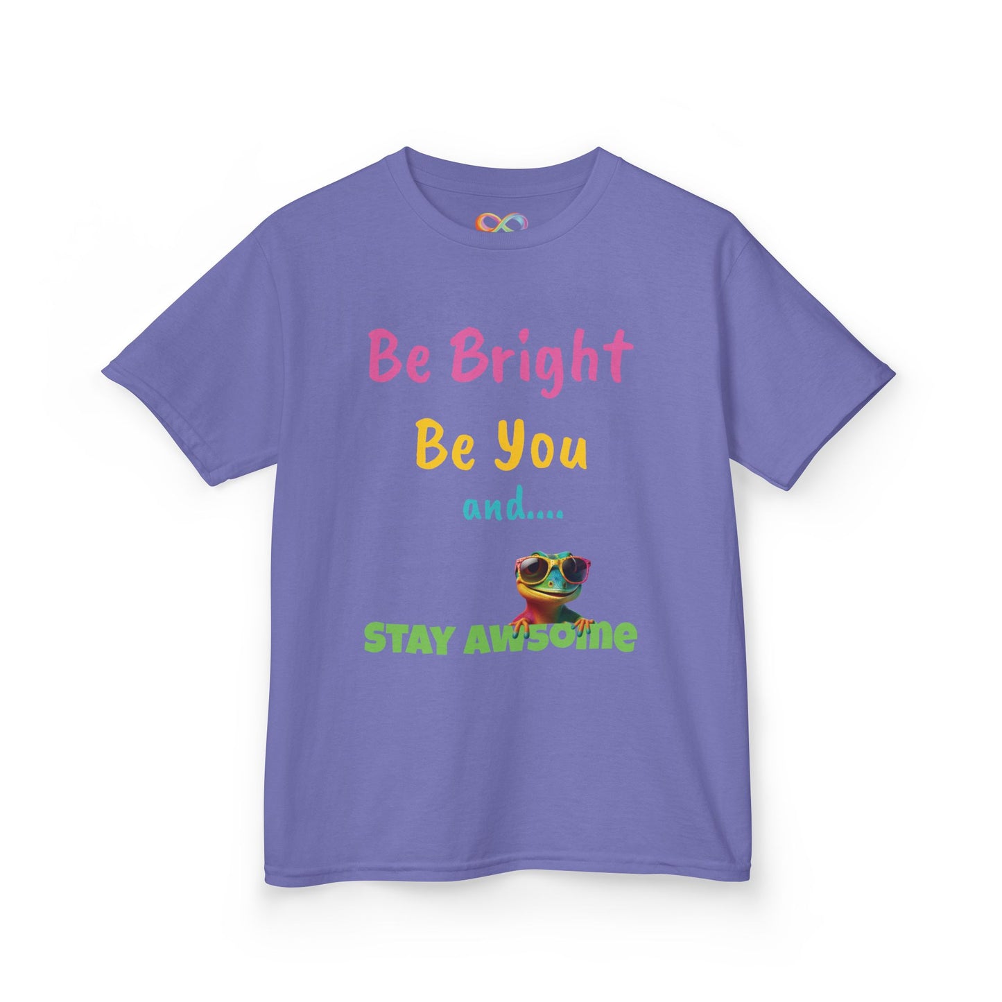 Be Bright Kids Tee – Colourful Cotton Shirt for Everyday Joy