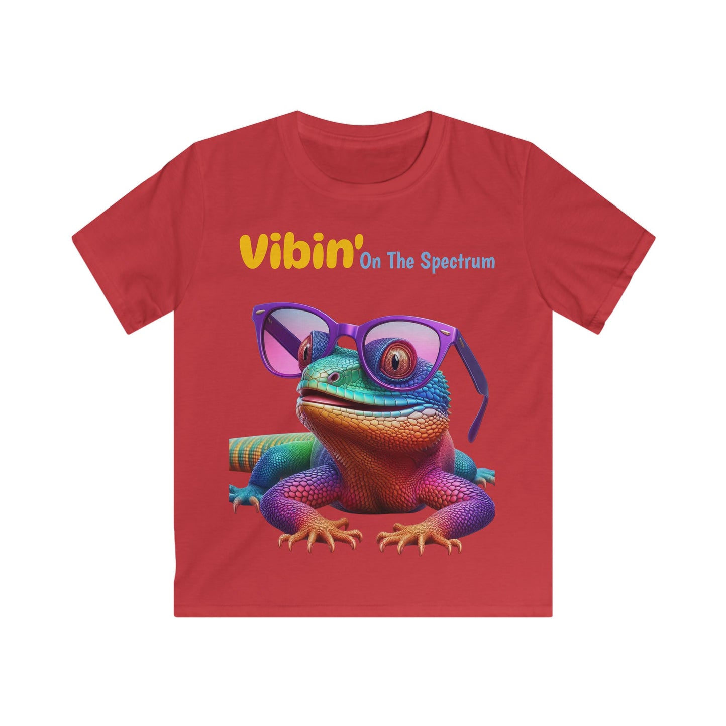Vibin' On The Spectrum Kids Tee