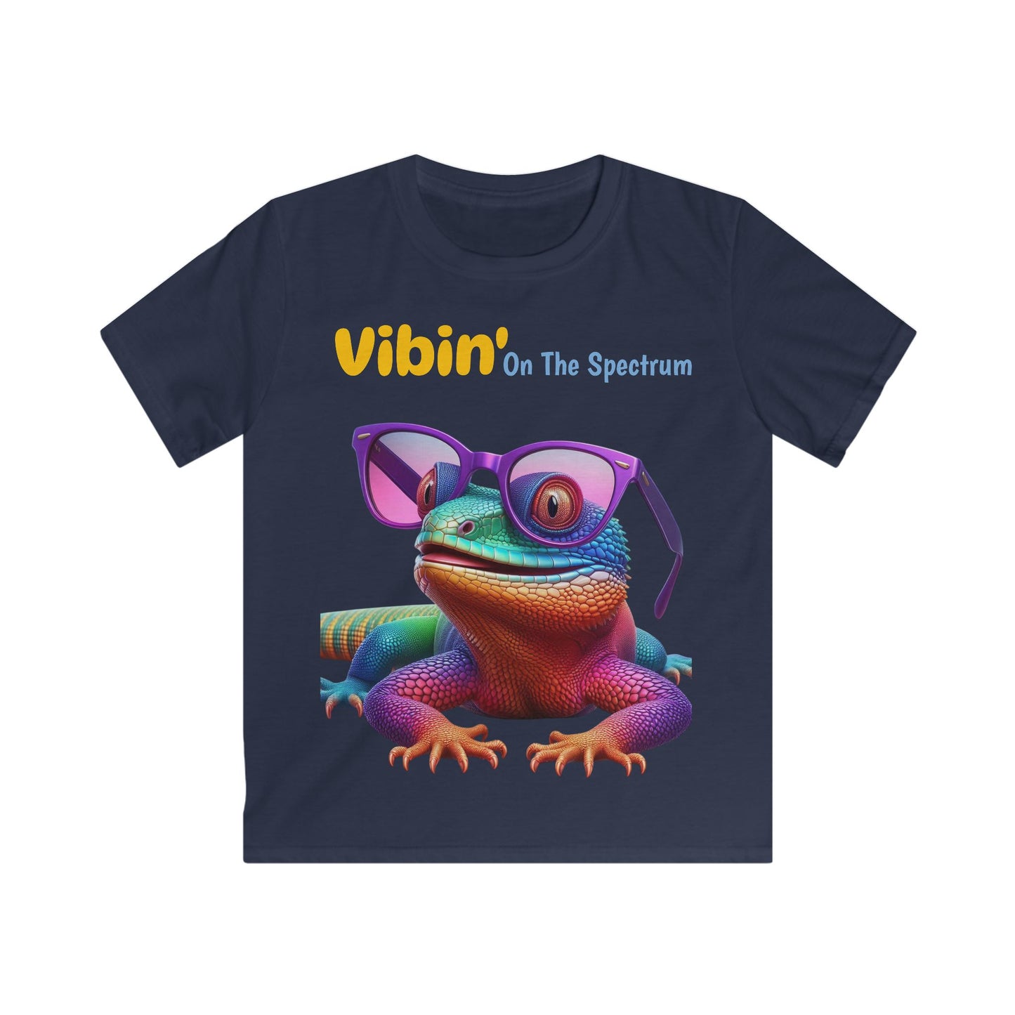 Vibin' On The Spectrum Kids Tee