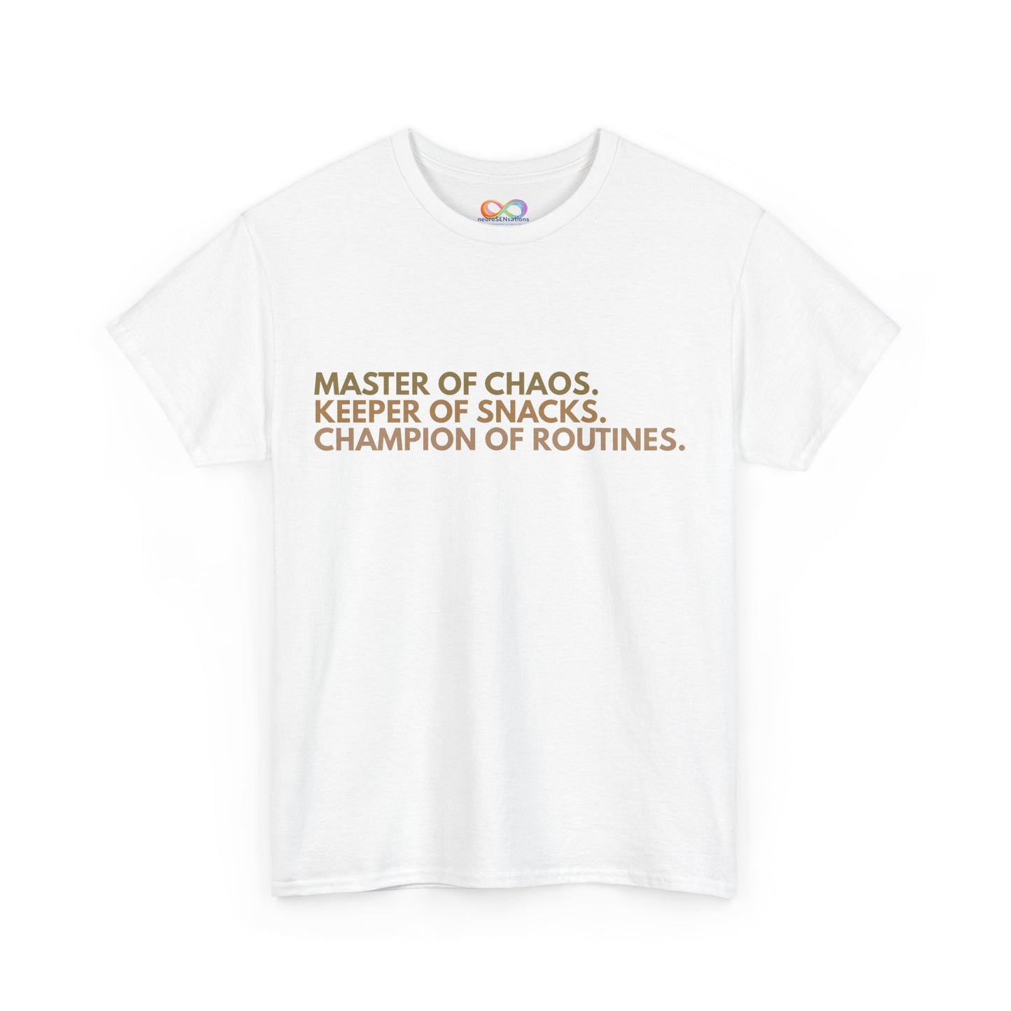 Master of Chaos Tee – Unisex Cotton Statement Shirt