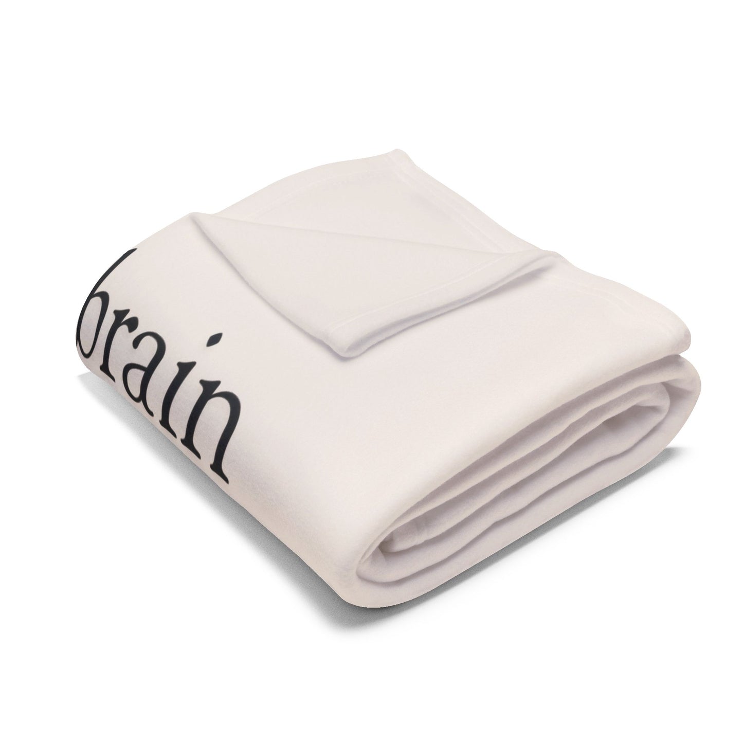 Minimalist Energy Fleece Blanket – Cozy Polyester Throw for Neurodivergent Calm & Home Decor