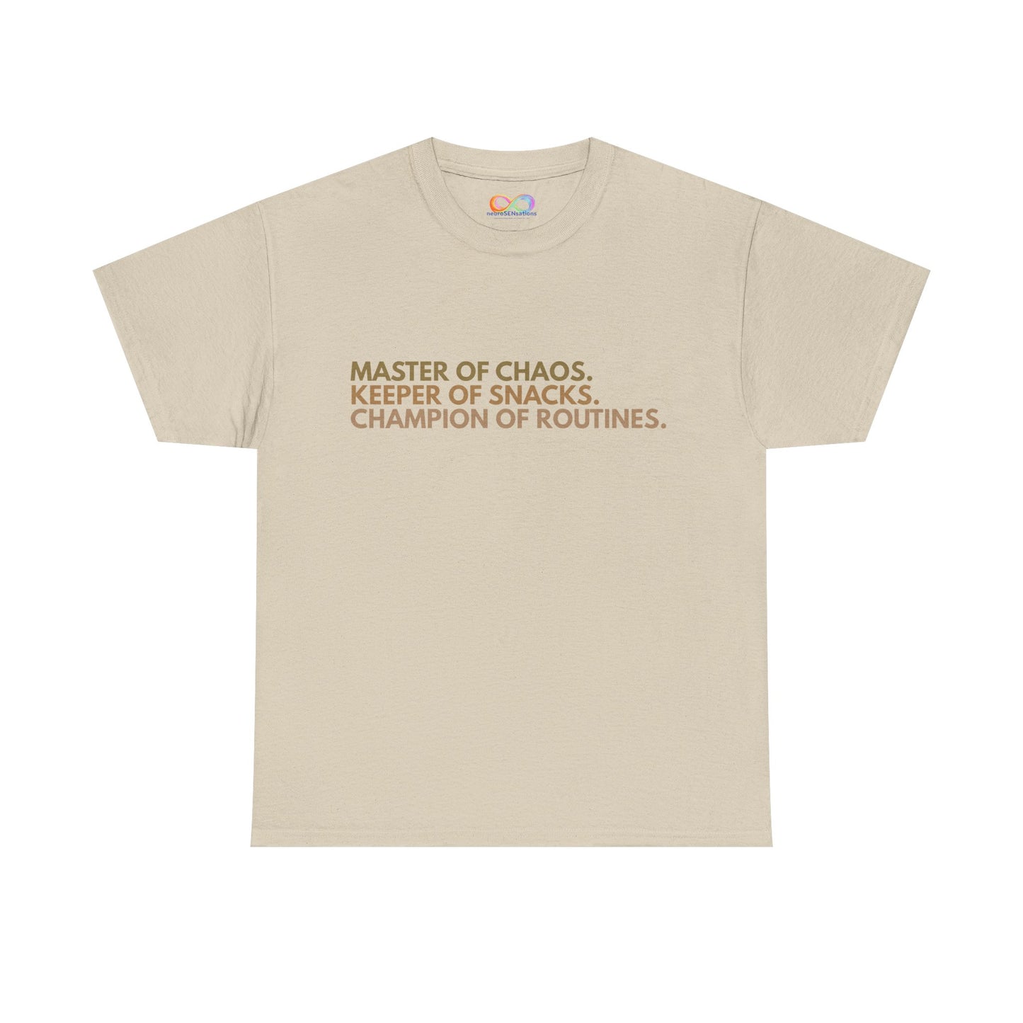 Master of Chaos Tee – Unisex Cotton Statement Shirt
