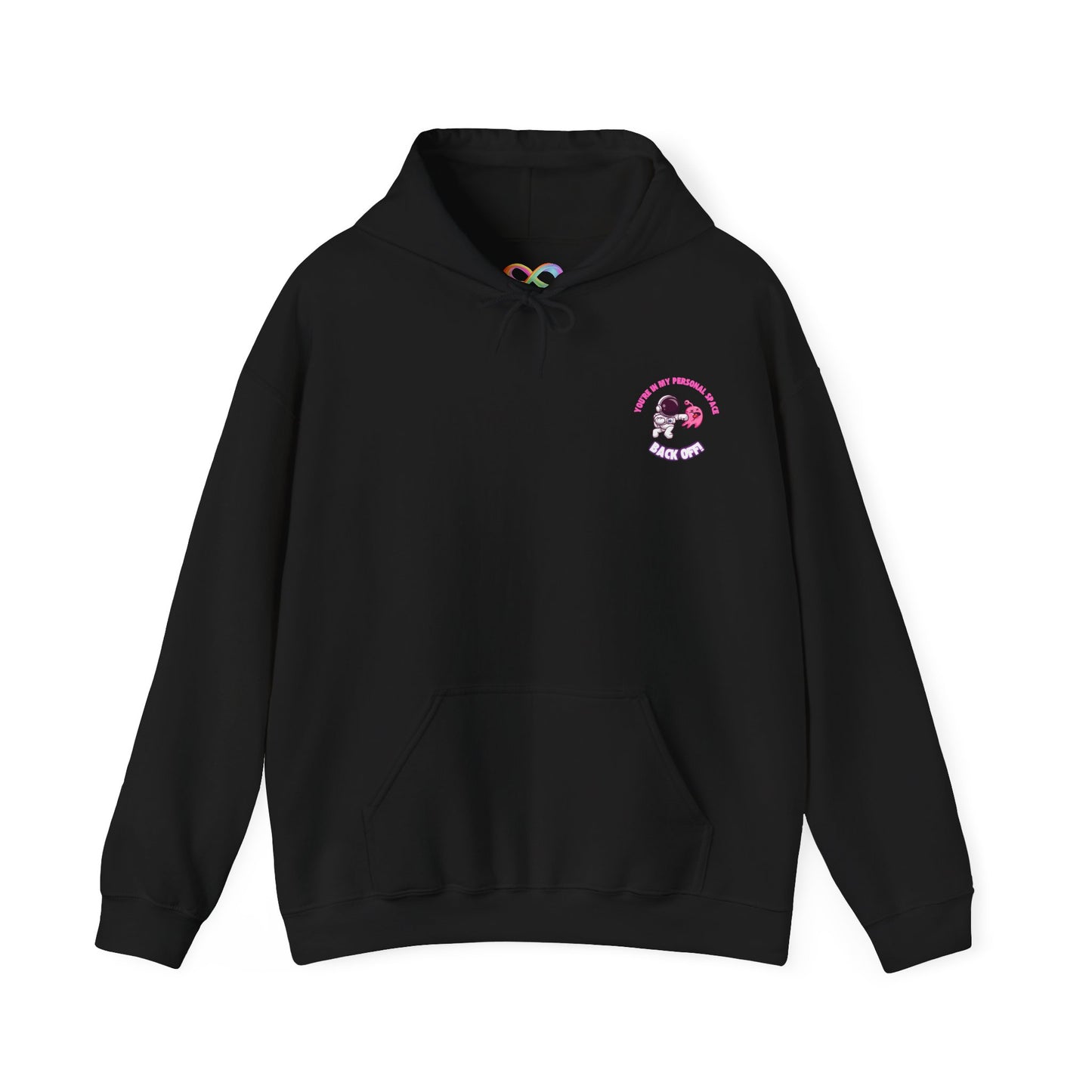 Cosy Unisex Hooded Sweatshirt- You're In My Space