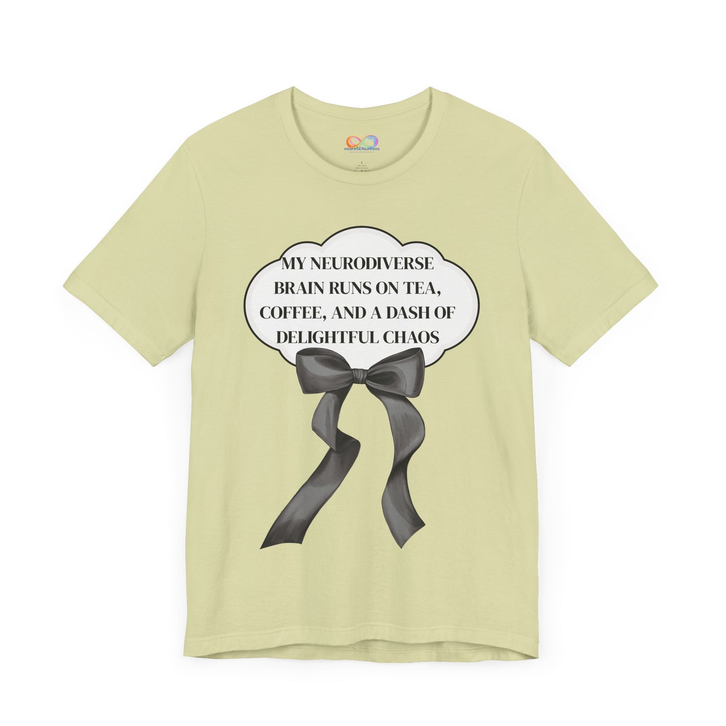 My Neurodiverse Brain Tee – Graphic Cotton Shirt for Creative Expression