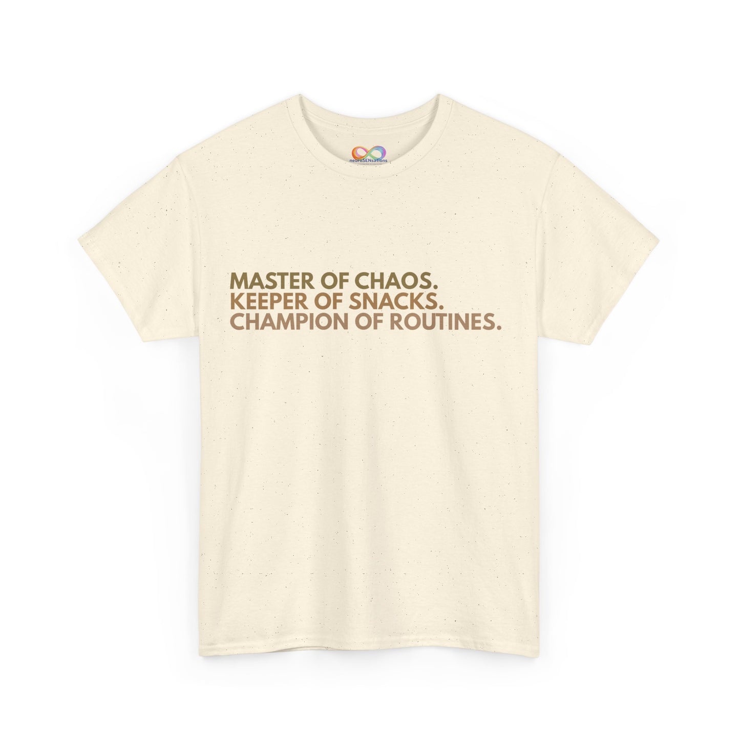 Master of Chaos Tee – Unisex Cotton Statement Shirt