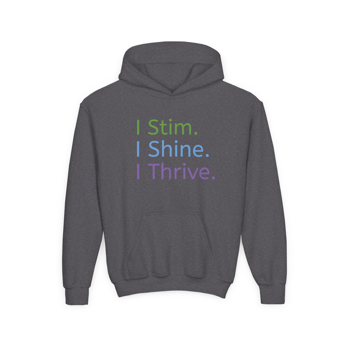 Empowerment Youth Hoodie – Cosy Cotton Sweatshirt for Neurodivergent Joy