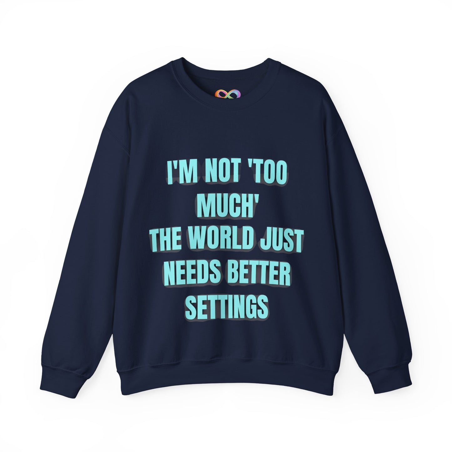 Better Settings Crewneck – Unisex Heavy Blend Sweatshirt