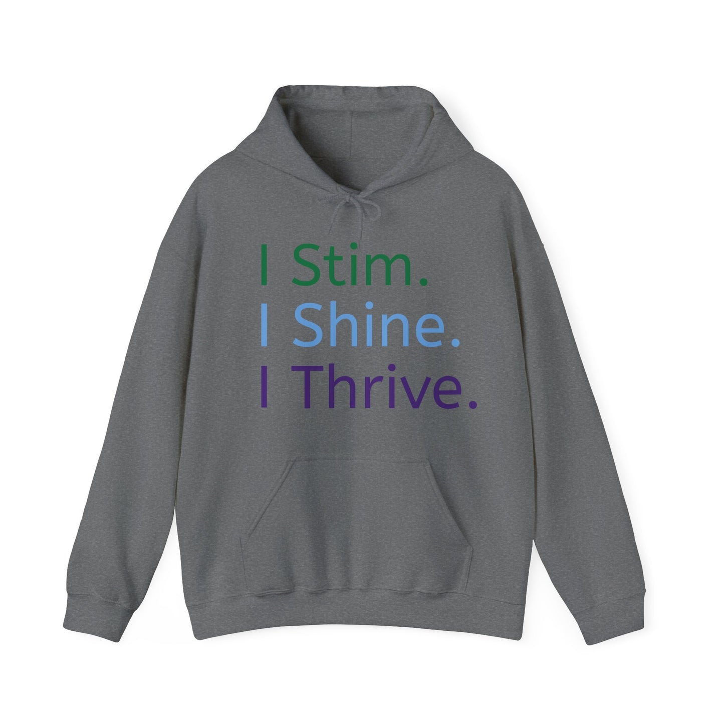Empowerment Unisex Hoodie – Cosy Cotton Sweatshirt for Neurodivergent Joy