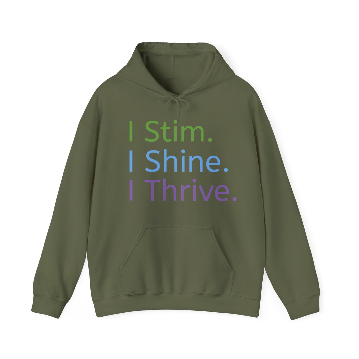 Empowerment Unisex Hoodie – Cosy Cotton Sweatshirt for Neurodivergent Joy