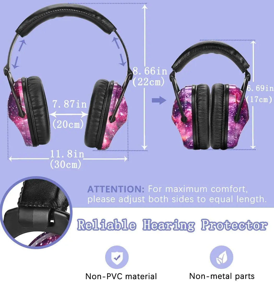 ZOHAN Kids Noise Reduction Ear Defenders | Sensory-Safe Sound Protection